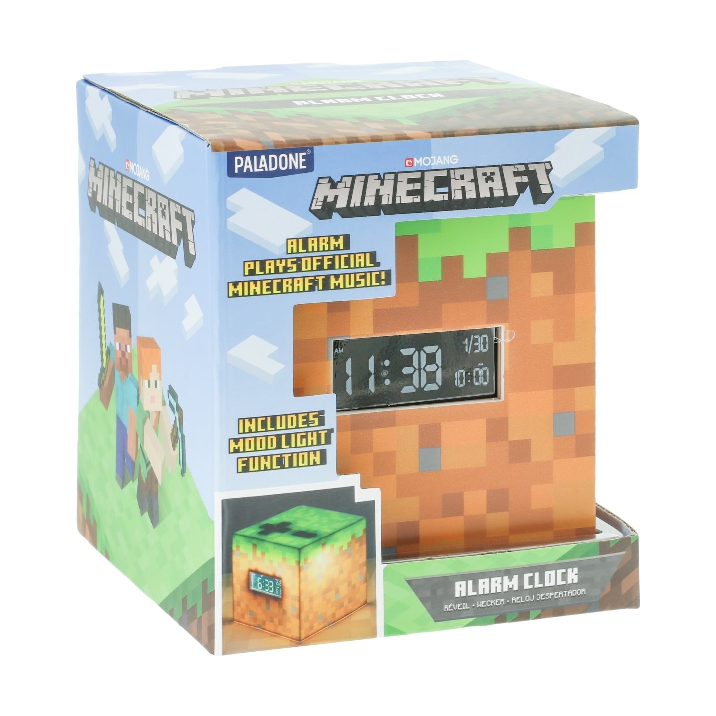 Paladone Minecraft Alarm Clock