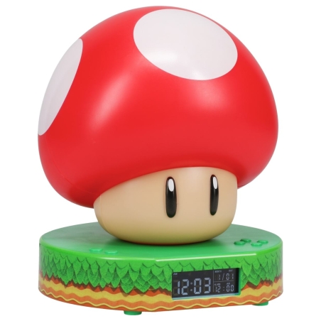 Paladone Super Mushroom Digital Alarm Clock