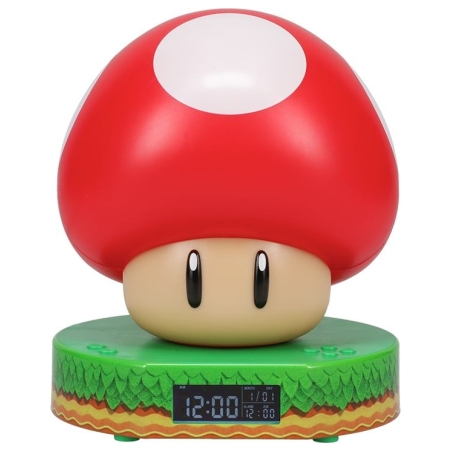 Paladone Super Mushroom Digital Alarm Clock