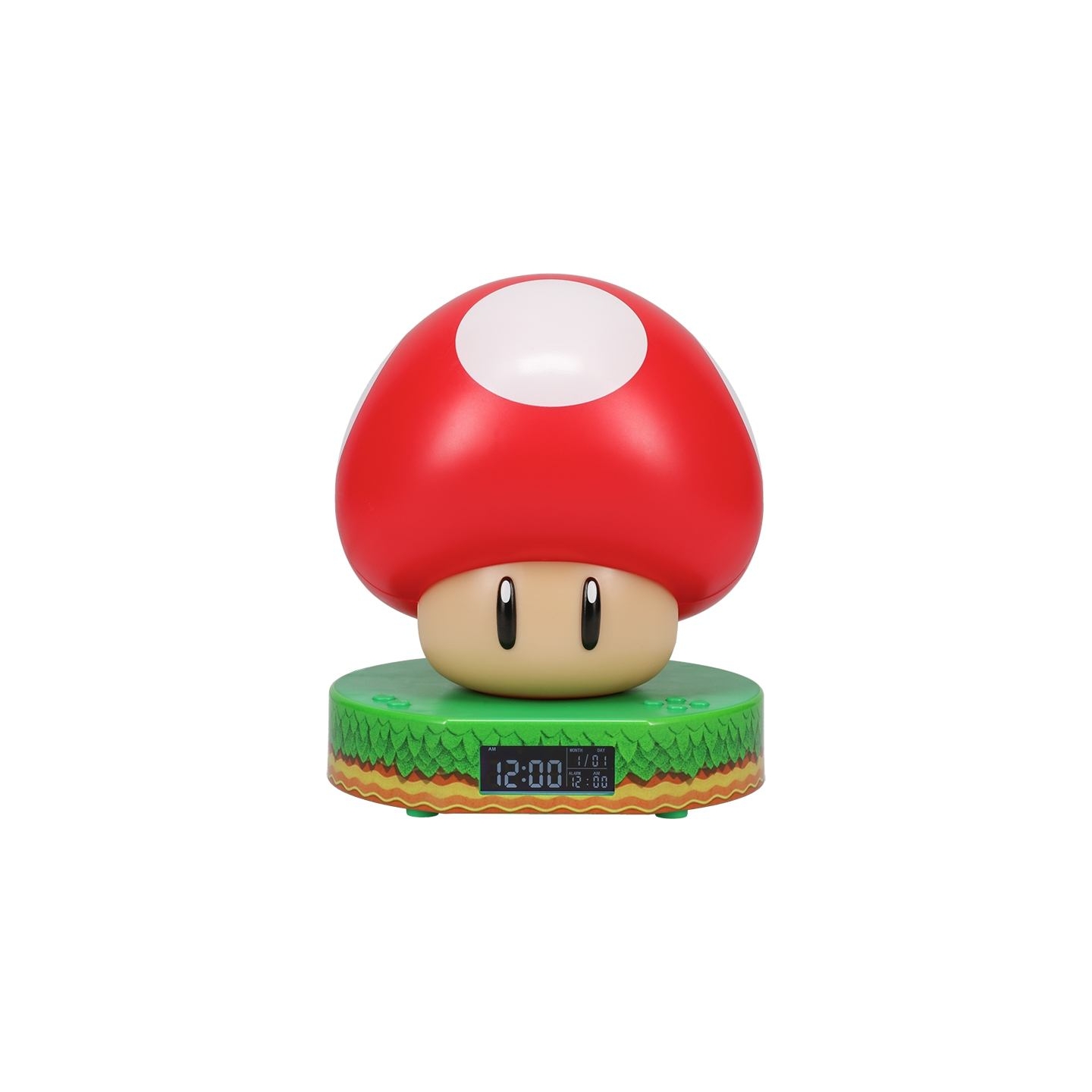Paladone Super Mushroom Digital Alarm Clock