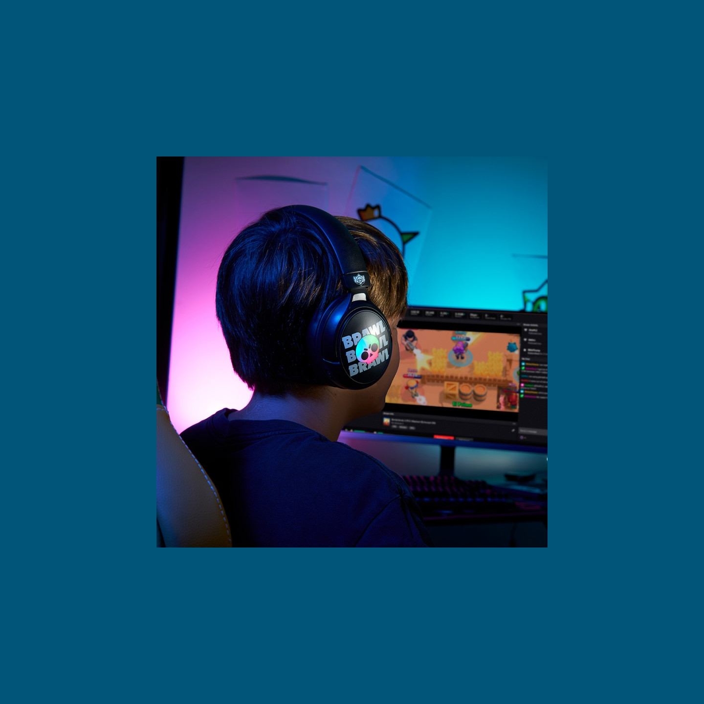 Subsonic Wireless Gaming Headset Brawl Stars Brawl