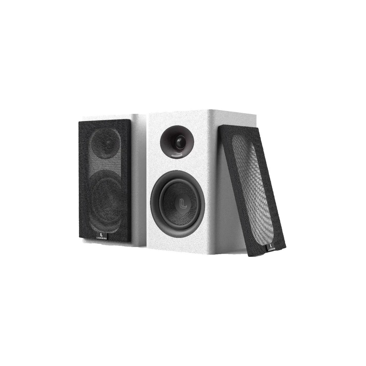 Laudberg XS1W bookshelf speakers 2.0 80W white