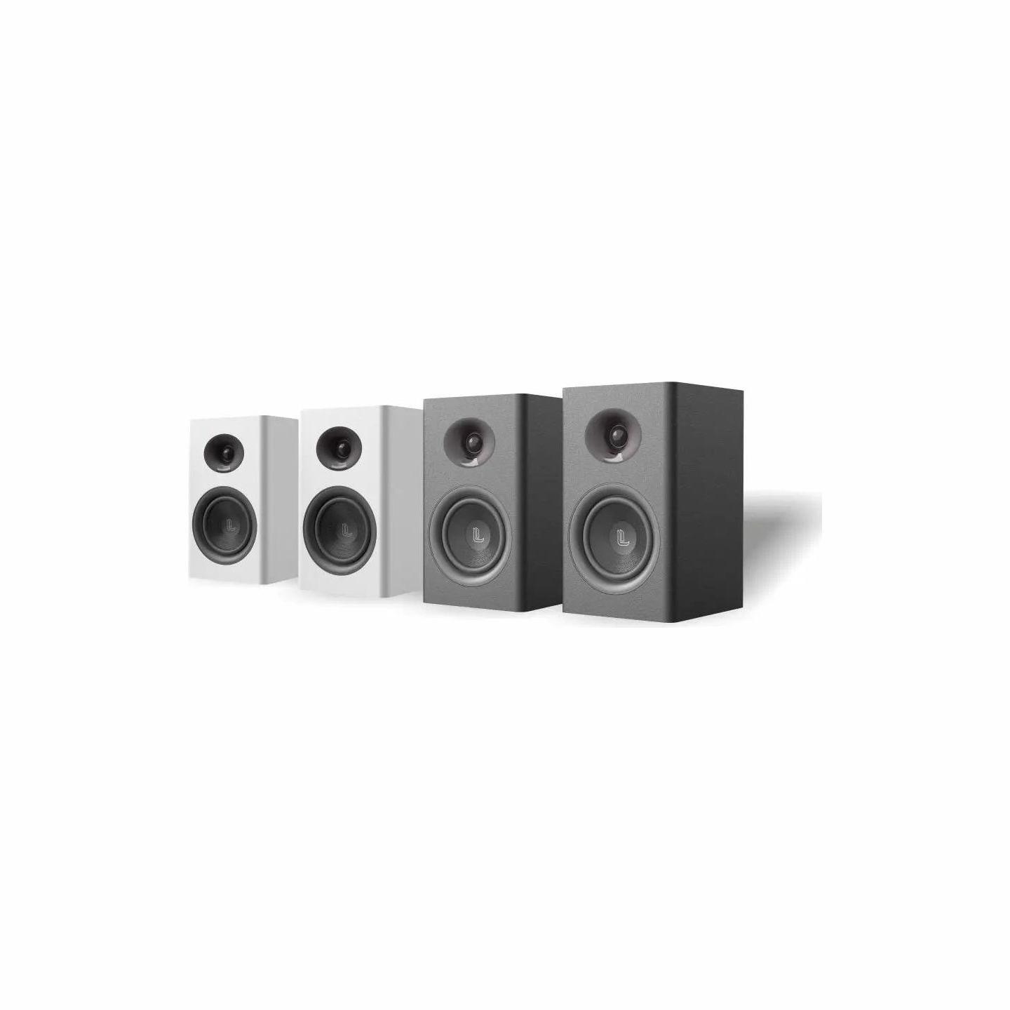 Laudberg XS1W bookshelf speakers 2.0 80W white