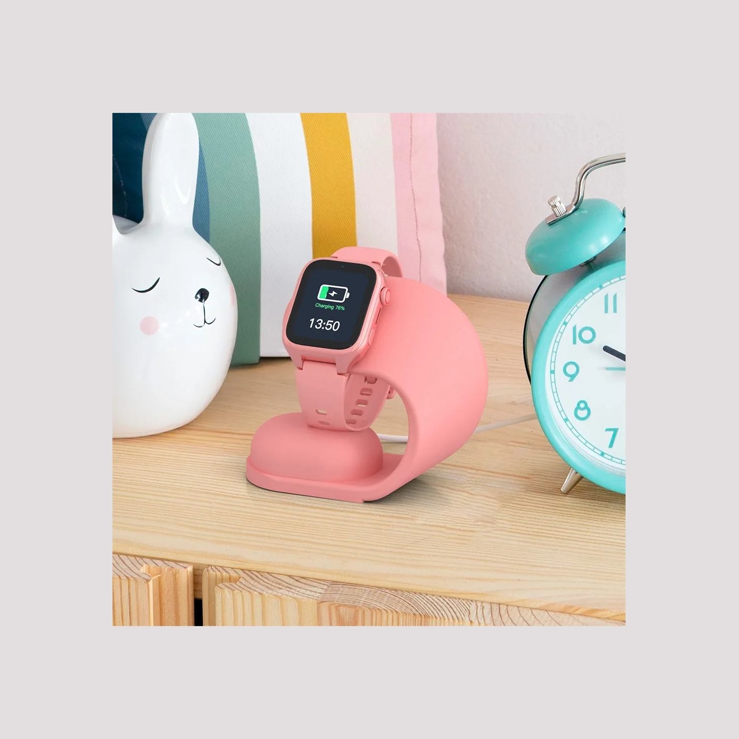 Stelio ST-CHS01-PK Junior Charging stand pink