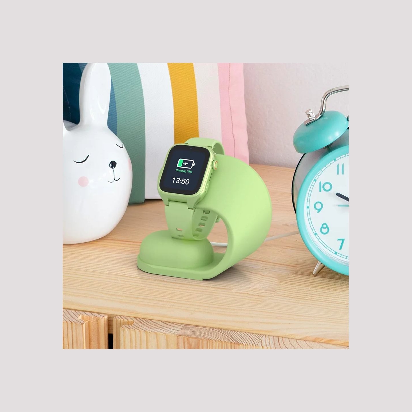 Stelio ST-CHS01-PCH Junior Charging stand pistachio