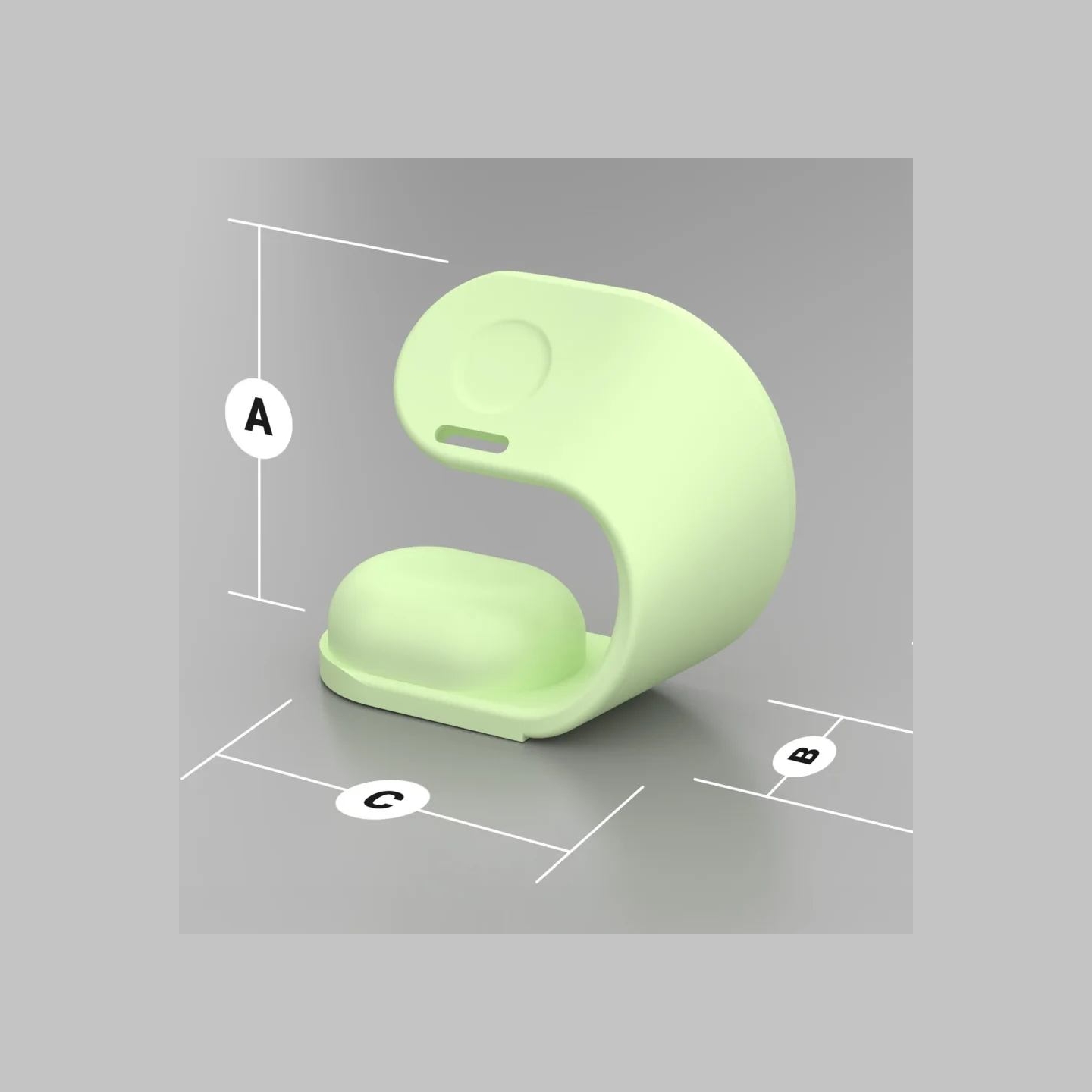 Stelio ST-CHS01-PCH Junior Charging stand pistachio