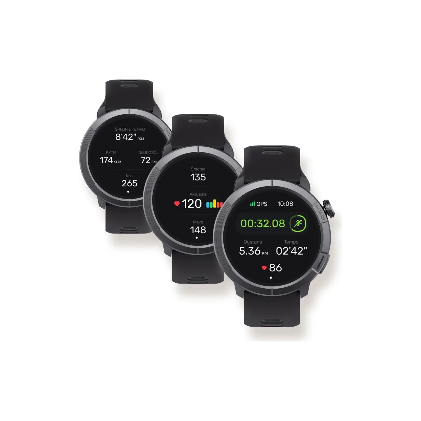 Stelio STSWA102BT Activ Pro GPS 46mm Black Titanium