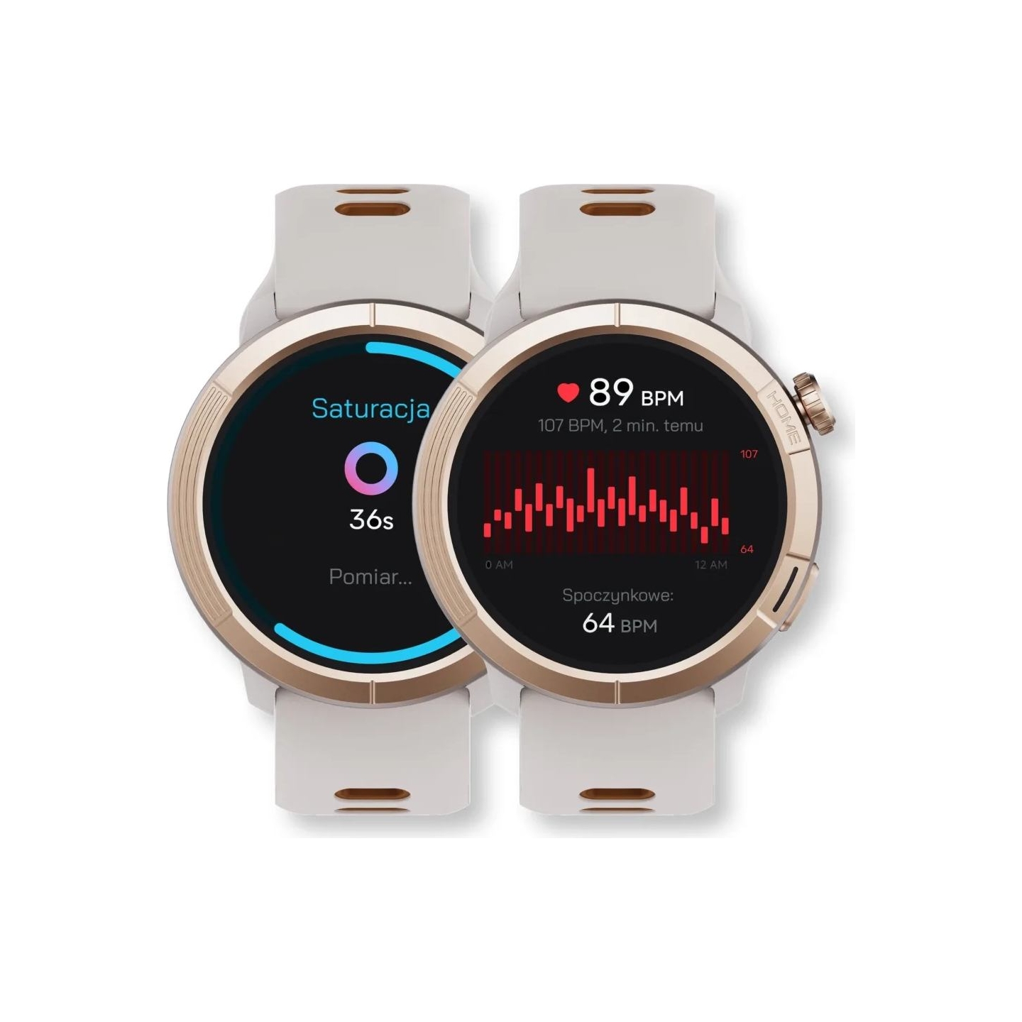 Stelio STSWA102GT Activ Pro GPS 46mm Gold Titanium