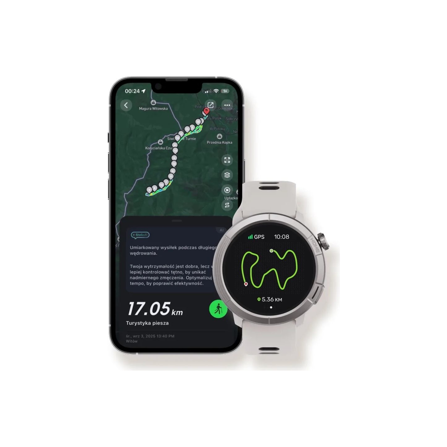 Stelio STSWA102TN Activ Pro GPS 46mm Titanium
