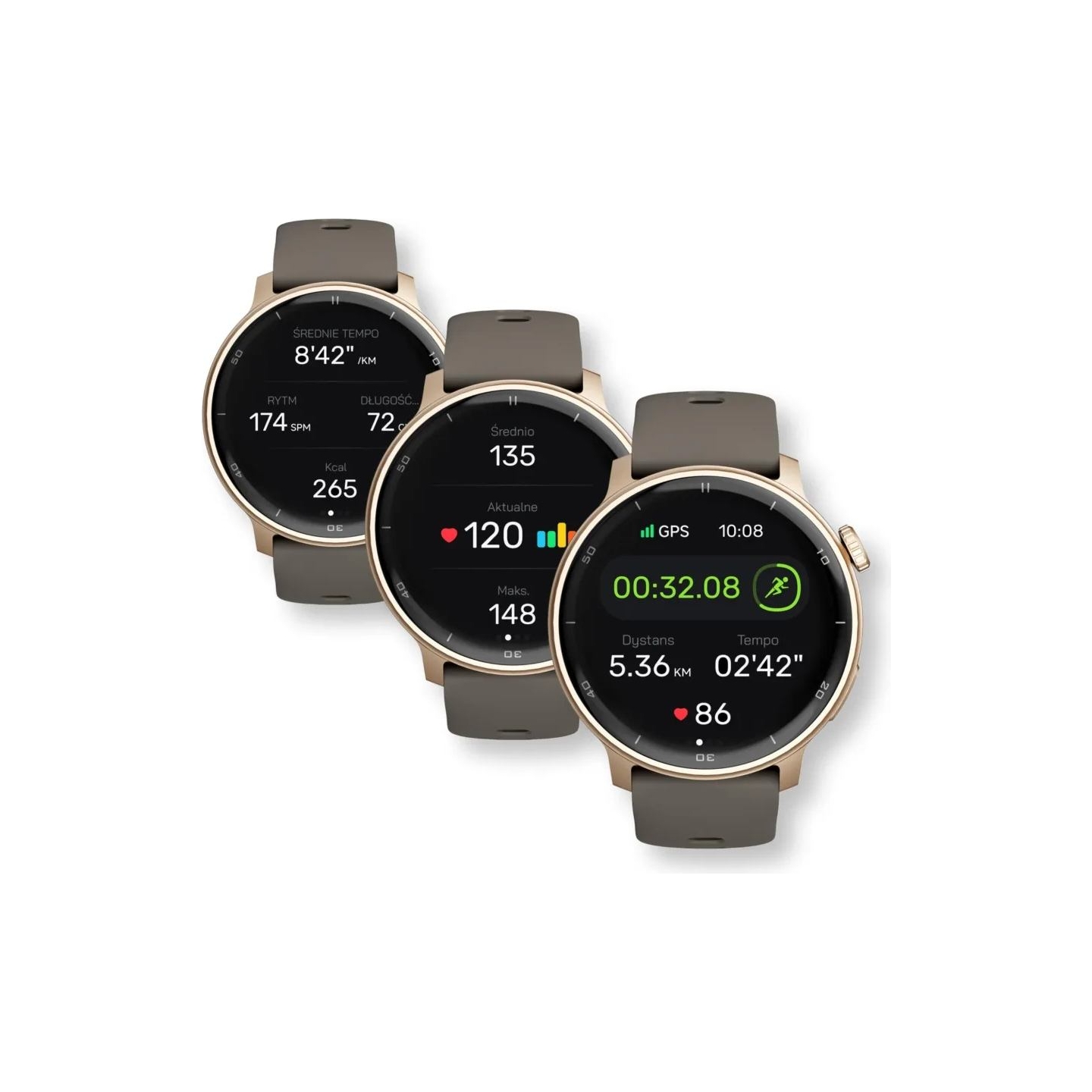 Stelio STSWA101GD Activ GPS 46mm Gold
