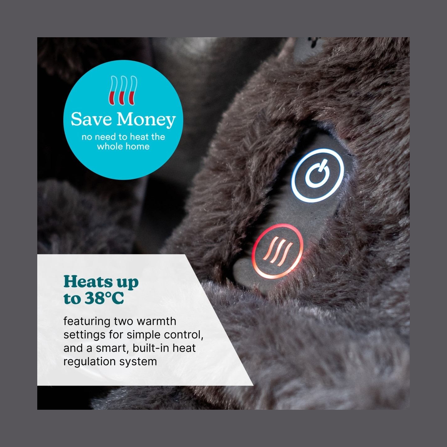 Homedics HCM-SWL100 Cosy Cordless Warming Shawl