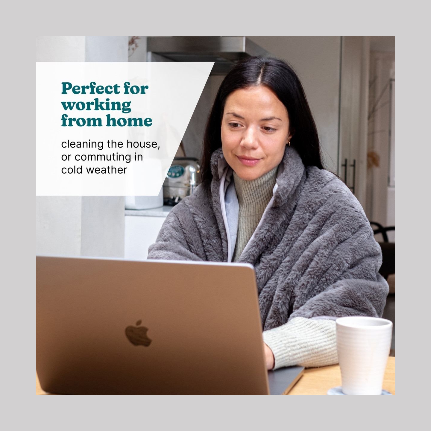 Homedics HCM-SWL100 Cosy Cordless Warming Shawl