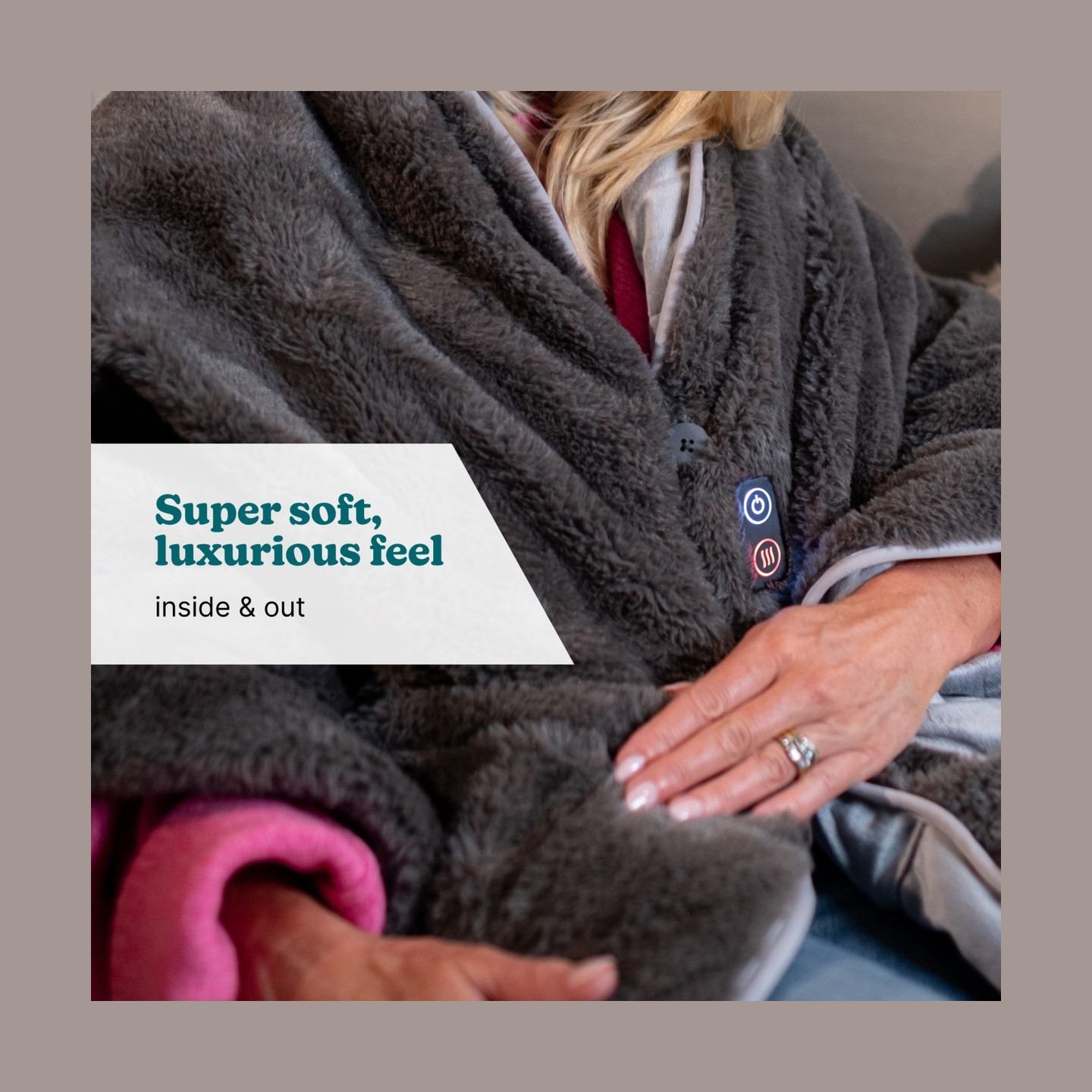 Homedics HCM-SWL100 Cosy Cordless Warming Shawl