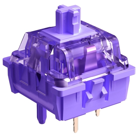 White Shark Purplepulse Mechanical Switches 65 pcs.