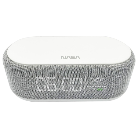 Nasa SPC400  Bluetooth Speaker/ Alarm Clock/ Wireless Charger