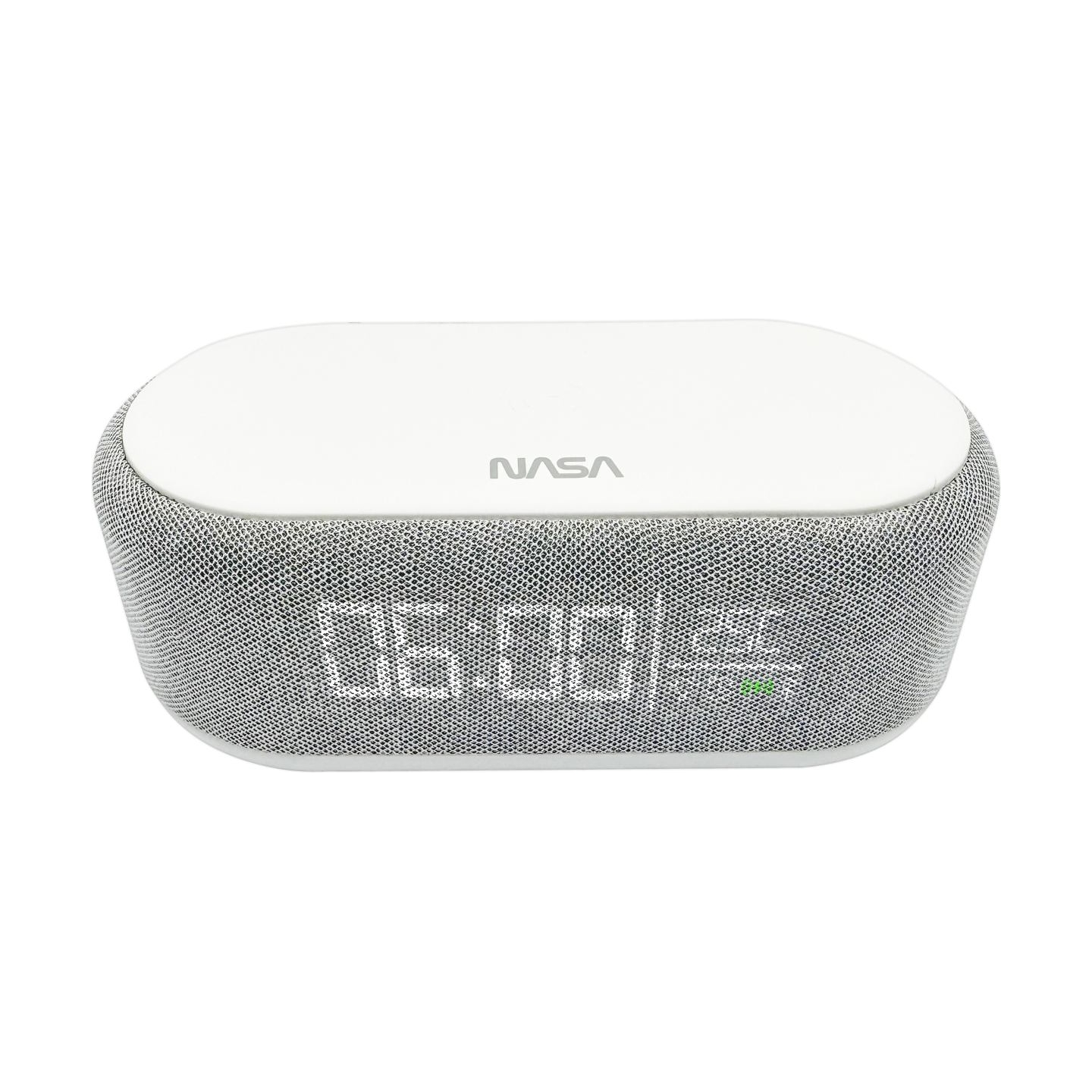 Nasa SPC400  Bluetooth Speaker/ Alarm Clock/ Wireless Charger