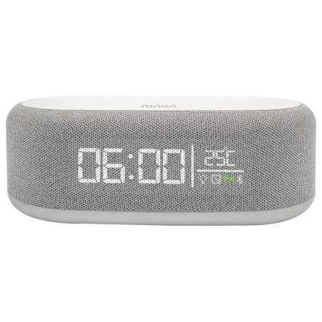 Nasa SPC400  Bluetooth Speaker/ Alarm Clock/ Wireless Charger