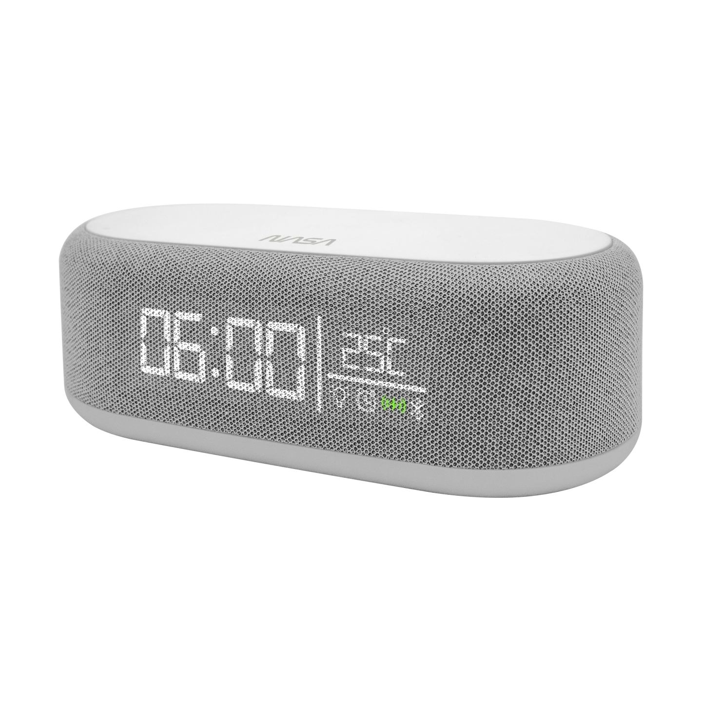 Nasa SPC400  Bluetooth Speaker/ Alarm Clock/ Wireless Charger
