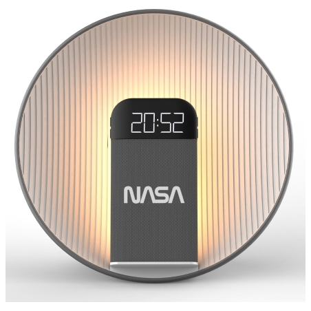 Nasa SPC600  Bluetooth Speaker/ Alarm Clock/ Wireless Charger