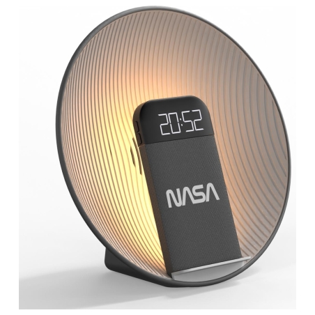 Nasa SPC600  Bluetooth Speaker/ Alarm Clock/ Wireless Charger