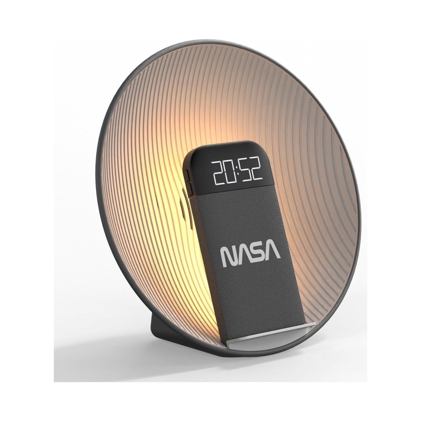 Nasa SPC600  Bluetooth Speaker/ Alarm Clock/ Wireless Charger