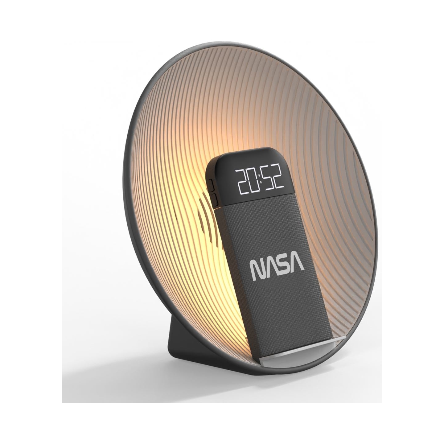 Nasa SPC600  Bluetooth Speaker/ Alarm Clock/ Wireless Charger