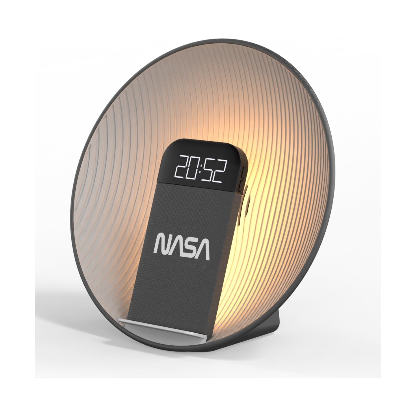 Nasa SPC600  Bluetooth Speaker/ Alarm Clock/ Wireless Charger