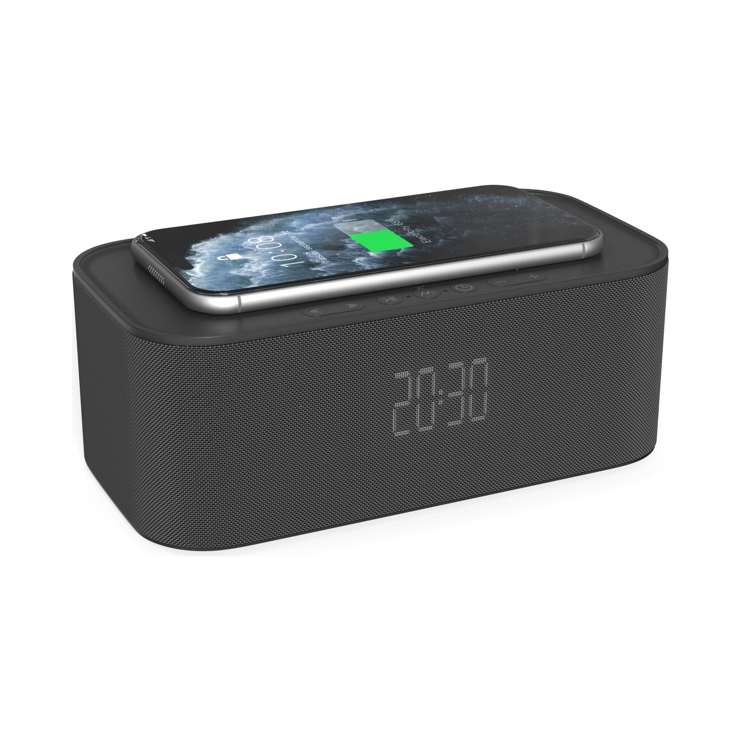 Nasa SPC800  Bluetooth Speaker/ Alarm Clock/ Wireless Charger