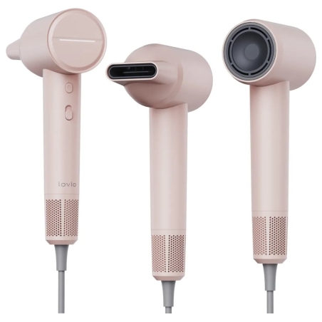 Lovio LVHD001PK Hair Dryer With Ionization AirFlow