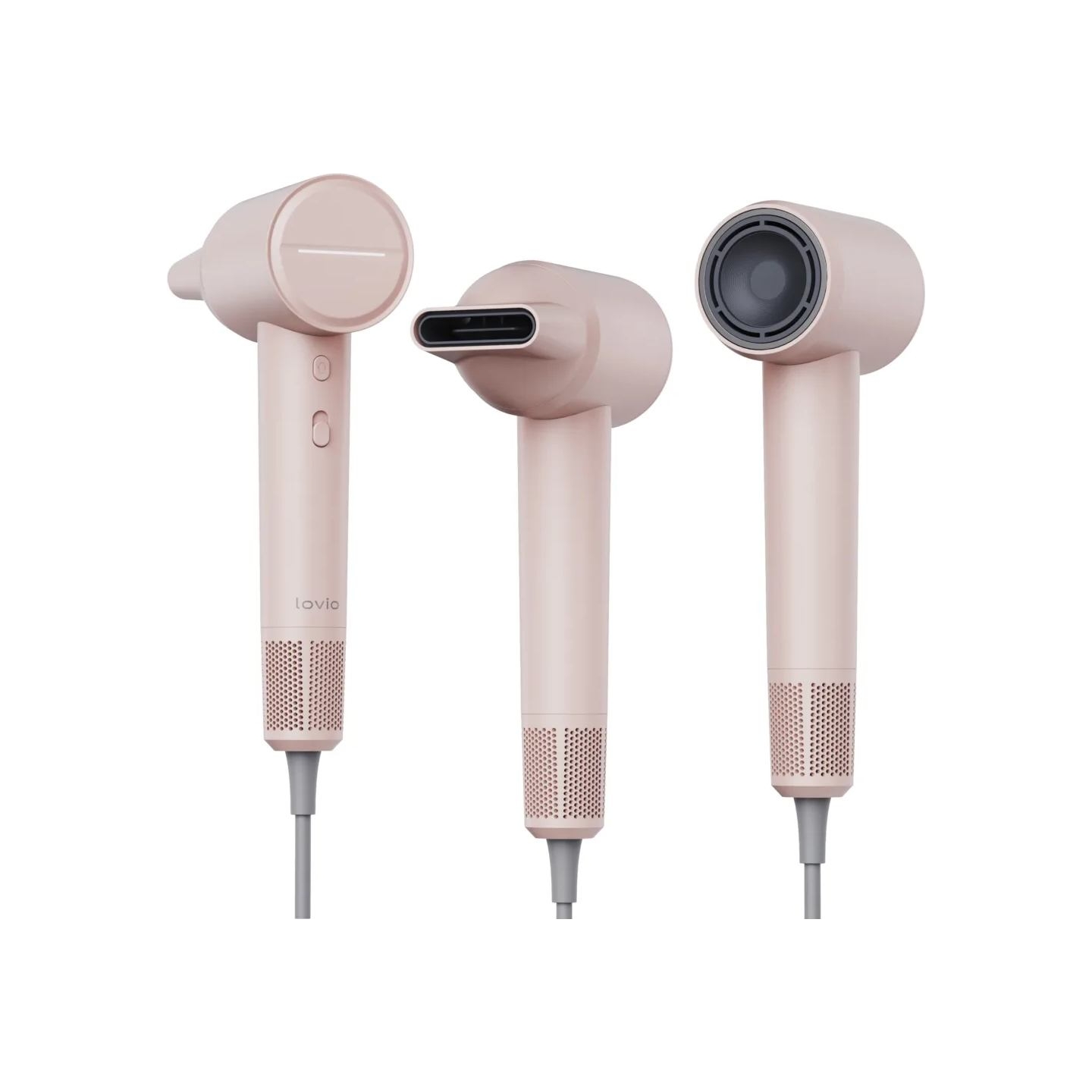 Lovio LVHD001PK Hair Dryer With Ionization AirFlow