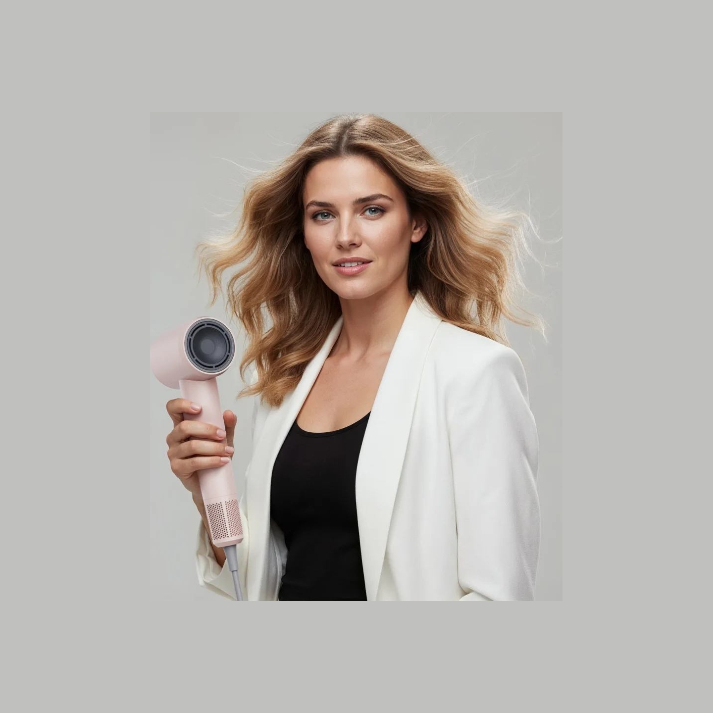 Lovio LVHD001PK Hair Dryer With Ionization AirFlow