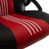 Baracuda ABALONE-B/R Gaming Chair, Black/Red