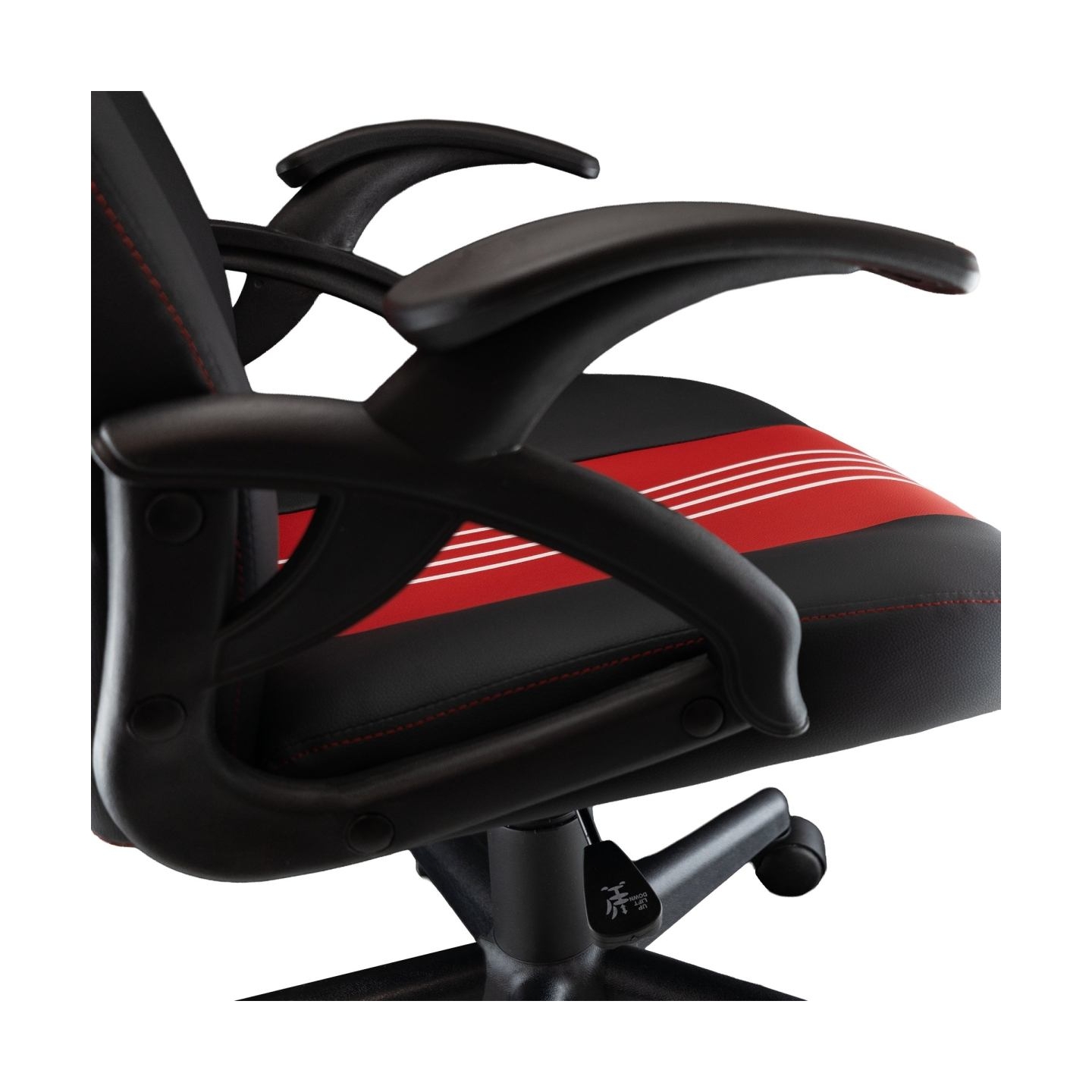 Baracuda ABALONE-B/R Gaming Chair, Black/Red