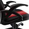 Baracuda ABALONE-B/R Gaming Chair, Black/Red