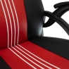 Baracuda ABALONE-B/R Gaming Chair, Black/Red