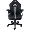 Baracuda ABALONE-B/W Gaming Chair, Black/White