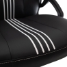 Baracuda ABALONE-B/W Gaming Chair, Black/White