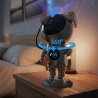Hawk HW-STAR02 Astronaut Star Projector with Clock Ghrome Edition