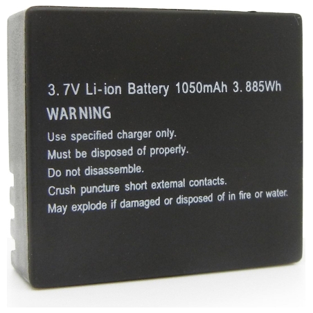 Goxtreme 1050mAh 3.7 V Akku for GoXtreme Vision DUO 01477