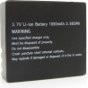 Goxtreme 1050mAh 3.7 V Akku for GoXtreme Vision DUO 01477