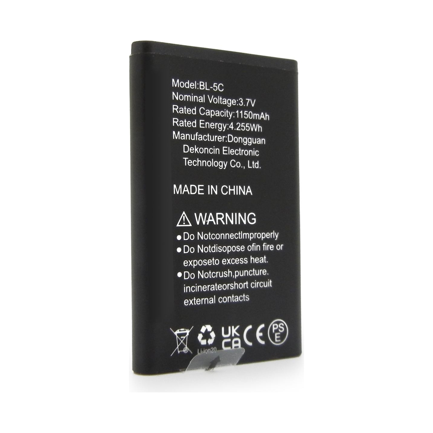 Easypix V64 Flip Battery 55107
