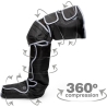 Bodi-Tek BT-MAFL-EU Comfort360  Air Compression Full Leg Massager Boot