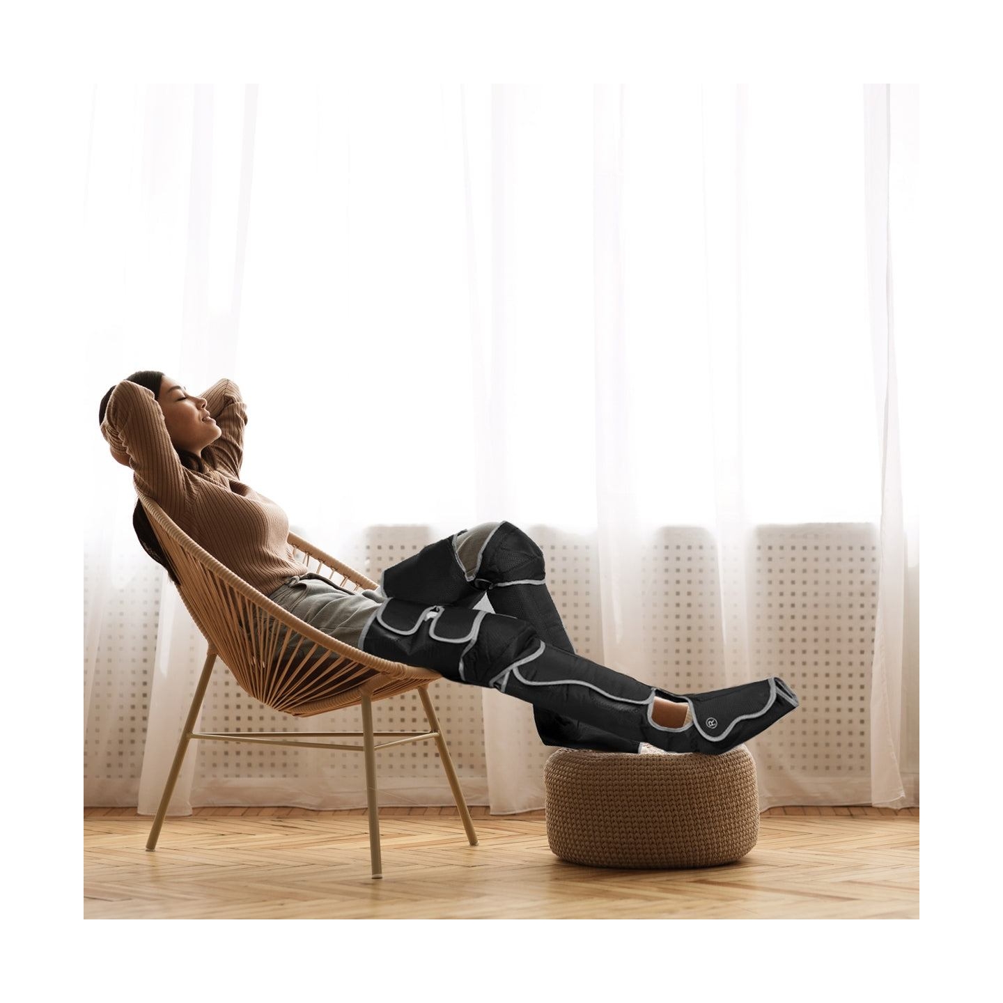 Bodi-Tek BT-MAFL-EU Comfort360  Air Compression Full Leg Massager Boot