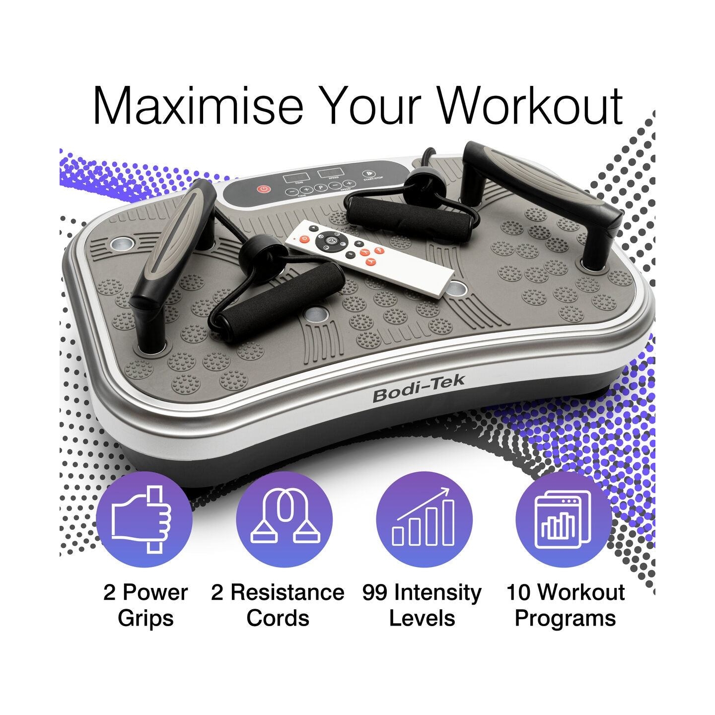 Bodi-Tek Vibration Plate Exerciser Pro