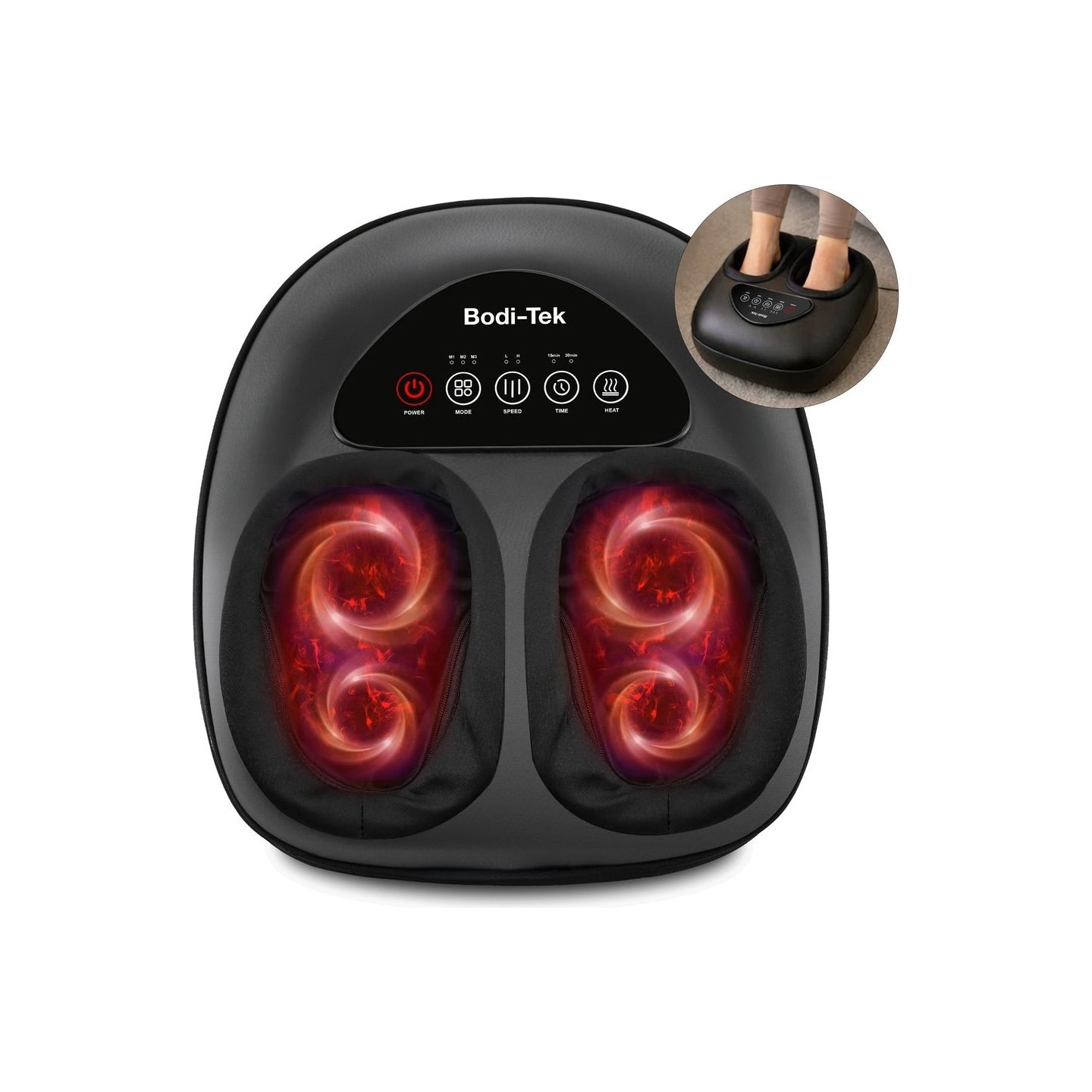 Bodi-Tek Foot Therapy 3-in-1 Massager