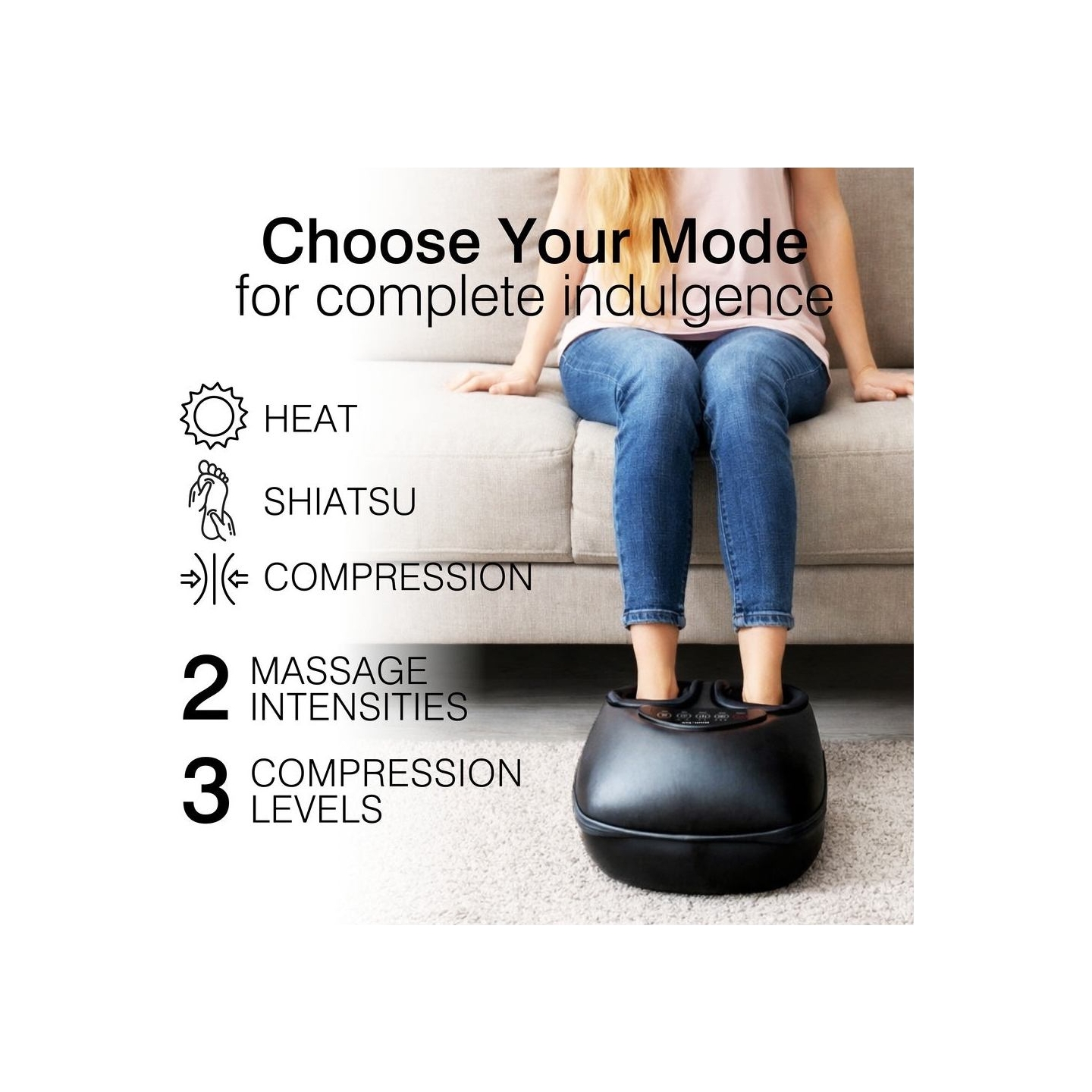 Bodi-Tek Foot Therapy 3-in-1 Massager