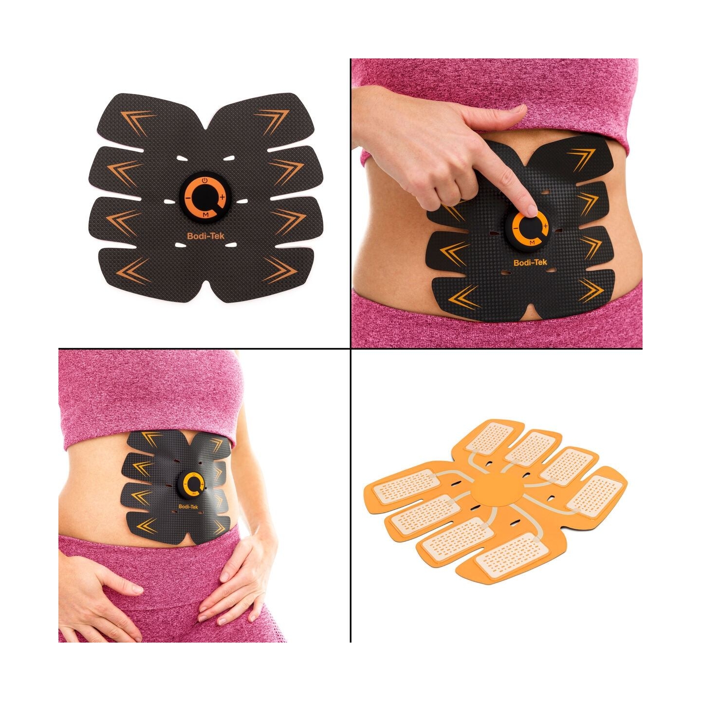 Bodi-Tek Ab Trainer Black/Orange