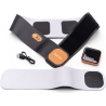 Bodi-Tek Ab & Back Muscle Strengthener With Heat, Black/Orange