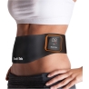 Bodi-Tek Ab & Back Muscle Strengthener With Heat, Black/Orange