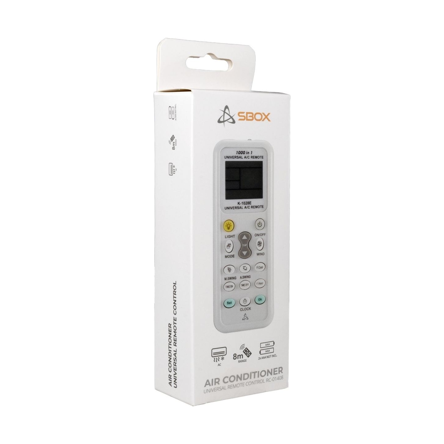 Sbox RC-01408 Universal Remote Control For Air Conditioner